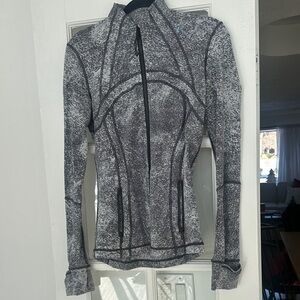 lululemon athletica Gray Zip-Up Jacket